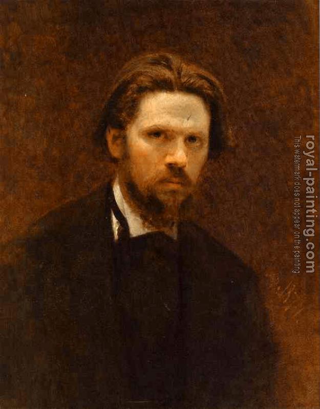 Ivan Nikolaevich Kramskoy : Self Portrait